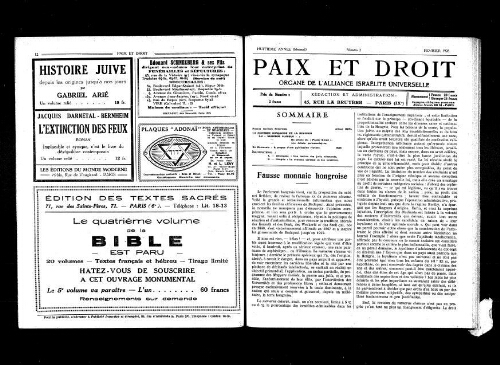 Paix et Droit.  (01/02/1928)